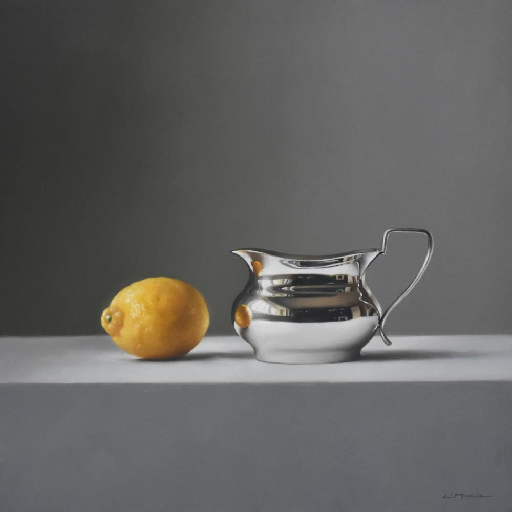 Silver Jug with Sicilian Lemon